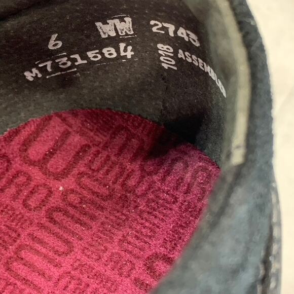 MUNRO Women's Extra Wide Black Mixed Media Kellee Lace-Up Sneakers SZ 6WW - Picture 9 of 9